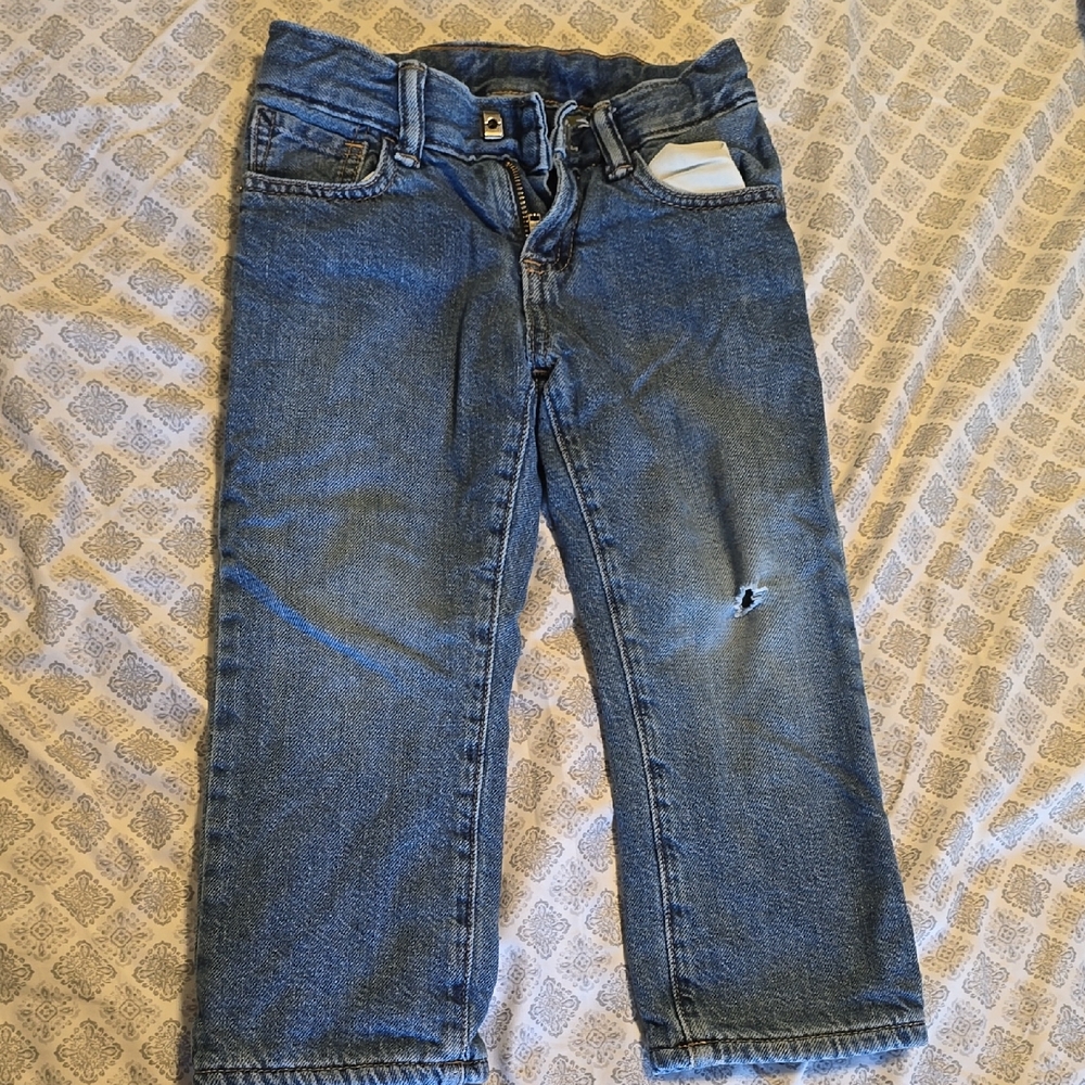 GAP Blue Relaxed Jeans with Classic Denim Stitching